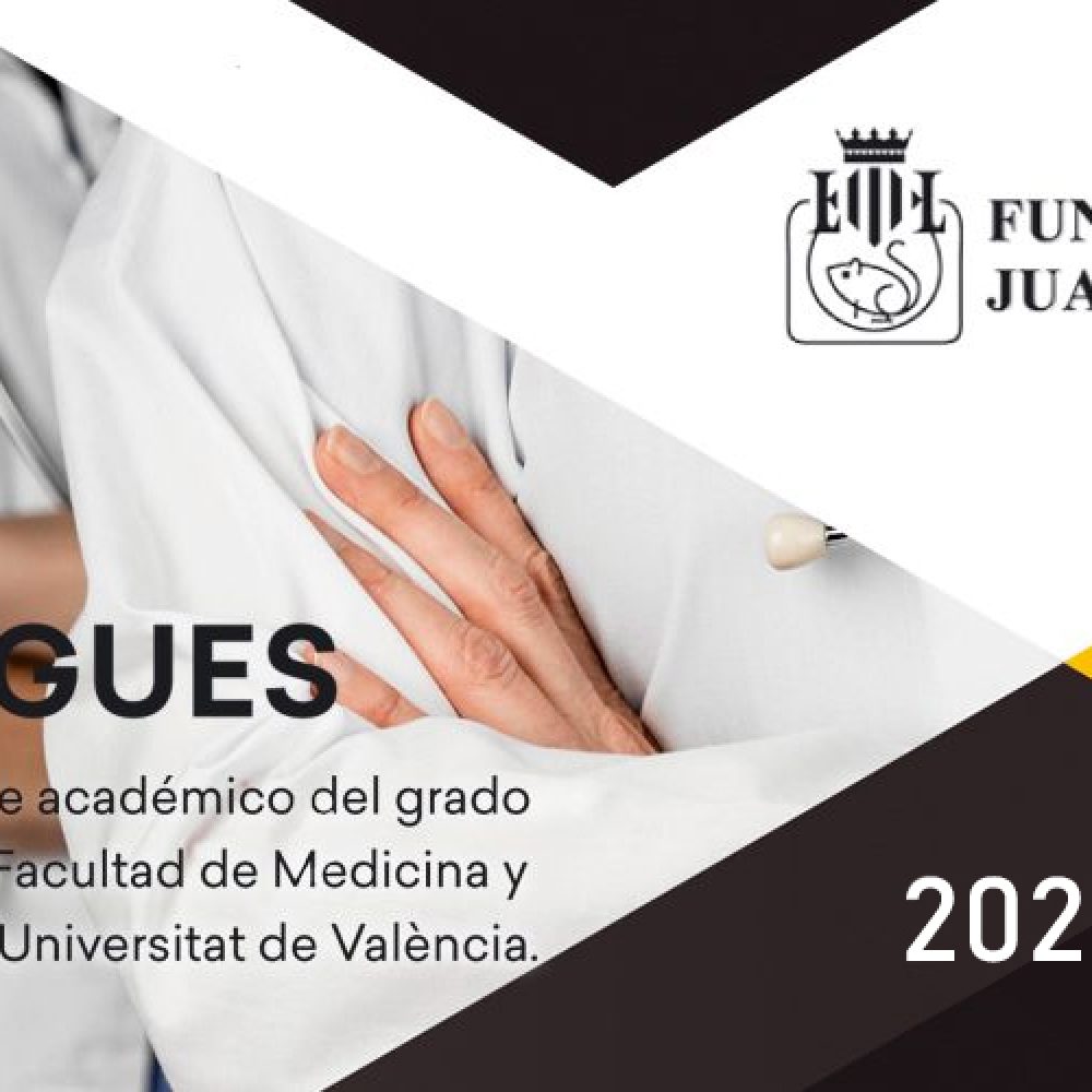 Entrega del I Premio Juan Esplugues al mejor expediente del grado de Medicina de la UVEG